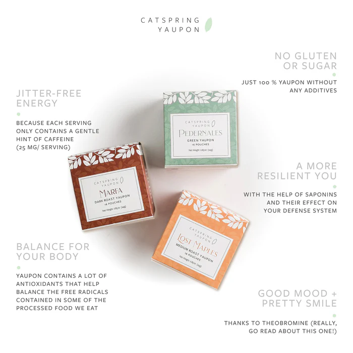CatSpring Yaupon - It's Texan, for tea - Multi Pack