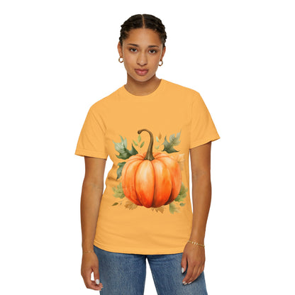 Fall Pumpkin Tee Garment-Dyed T-shirt