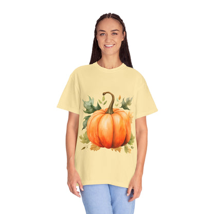 Fall Pumpkin Tee Garment-Dyed T-shirt