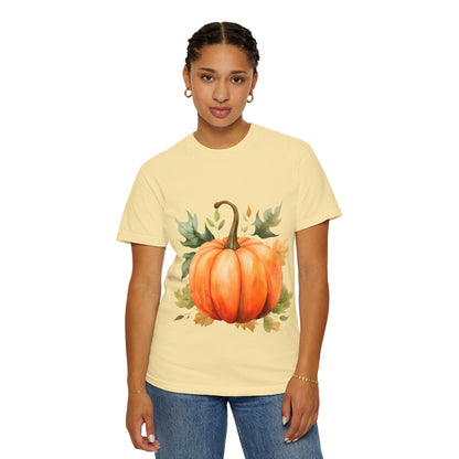 Fall Pumpkin Tee Garment-Dyed T-shirt