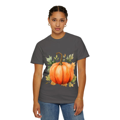 Fall Pumpkin Tee Garment-Dyed T-shirt