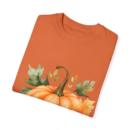 Fall Pumpkin Tee Garment-Dyed T-shirt