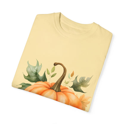 Fall Pumpkin Tee Garment-Dyed T-shirt