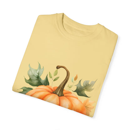 Fall Pumpkin Tee Garment-Dyed T-shirt