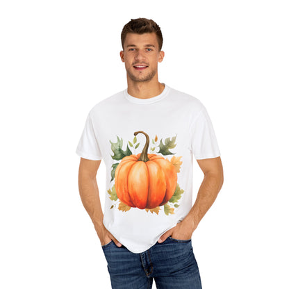 Fall Pumpkin Tee Garment-Dyed T-shirt