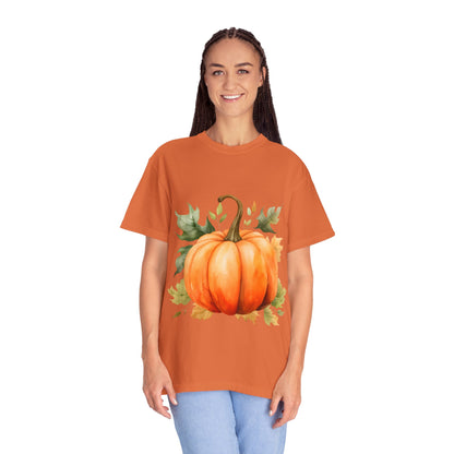 Fall Pumpkin Tee Garment-Dyed T-shirt