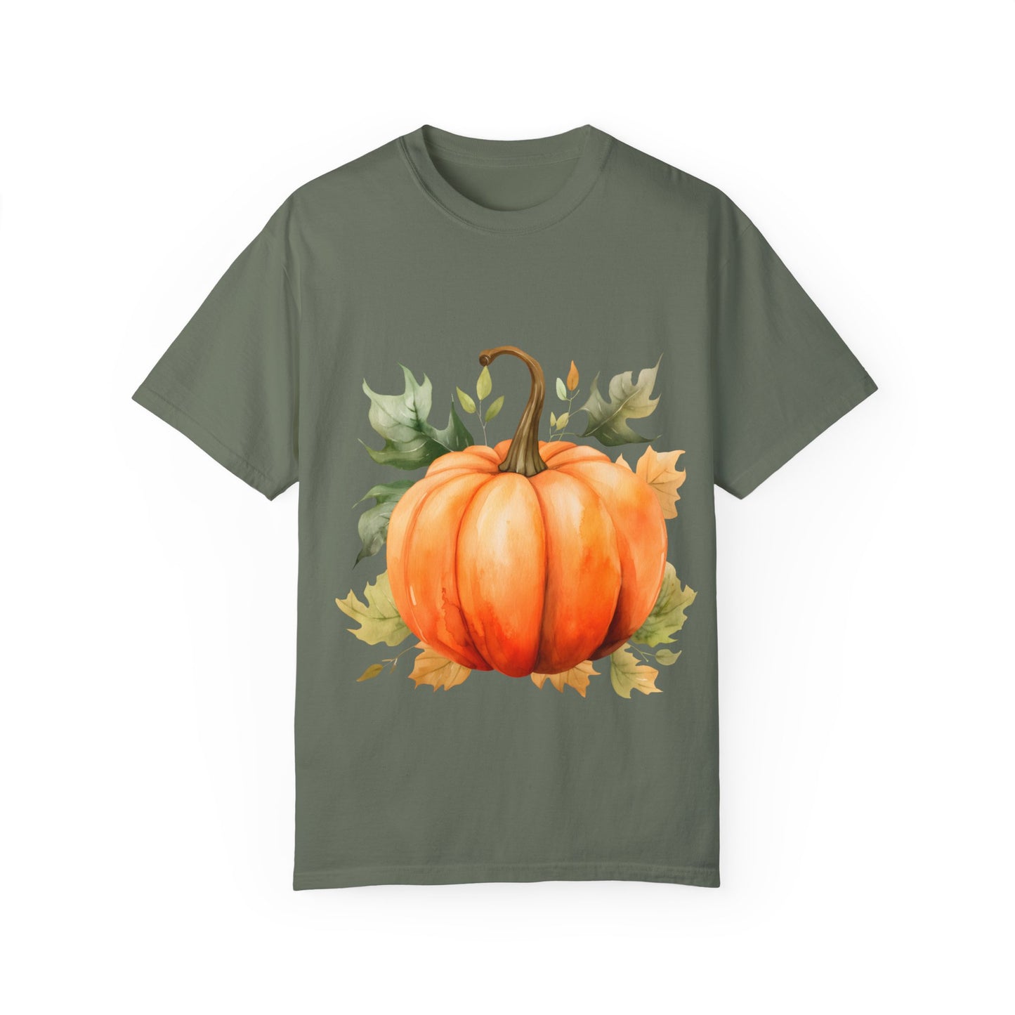 Fall Pumpkin Tee Garment-Dyed T-shirt