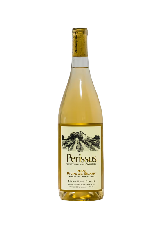 Perrissos Vineyard and Winery 2022 Picpoul Blanc THP