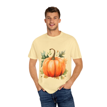 Fall Pumpkin Tee Garment-Dyed T-shirt