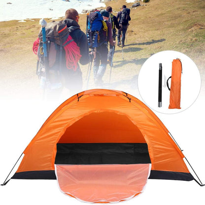 Single Person Waterproof Tent, Lightweight, Windproof, Suitable for Camping & Hiking