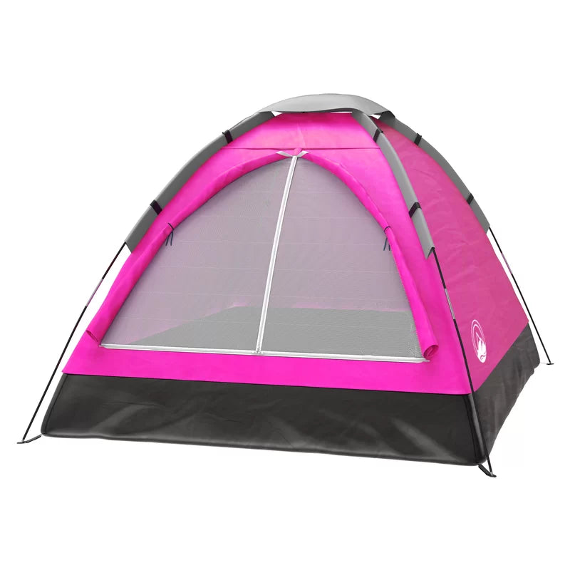 Outdoors 2 Person Lightweight Camping Tent with Rain Fly and Carrying Bag