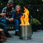 Yukon Stand - Durable 304 Stainless Steel, Heat-Resistant, Portable Elevated Fire Pit Accessory for Safe Use on Decks and Camping - Ideal for Smokeless Fire Pits and Outdoor Fireplaces