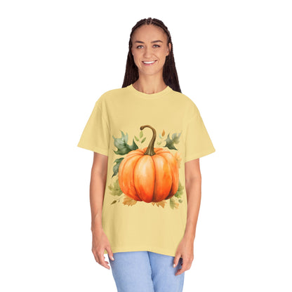 Fall Pumpkin Tee Garment-Dyed T-shirt