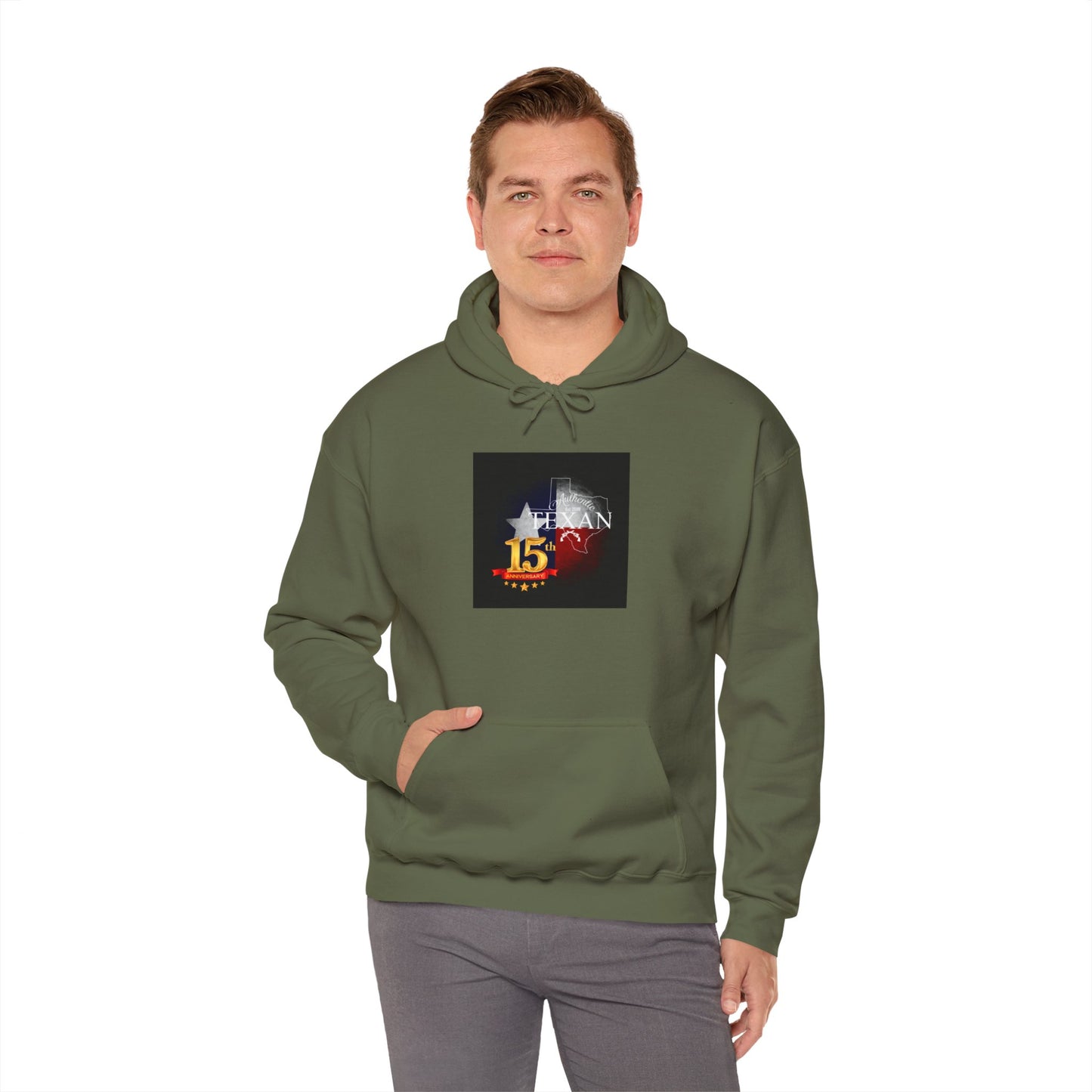 Authentic Texan 15 Year Heavy Blend™ Hooded Sweatshirt