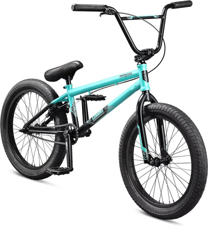 Legion Kids Freestyle BMX Bike, Intermediate Rider, Boys and Girls Bikes, 20-Inch Wheels, Hi-Ten Steel Frame, Micro Drive 25X9T BMX Gearing