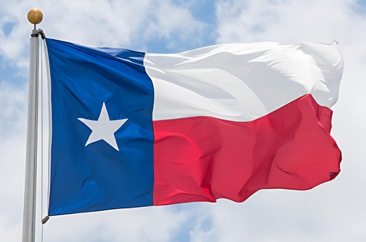 Texas Flags - Lady Liberty Flags & Flagpole