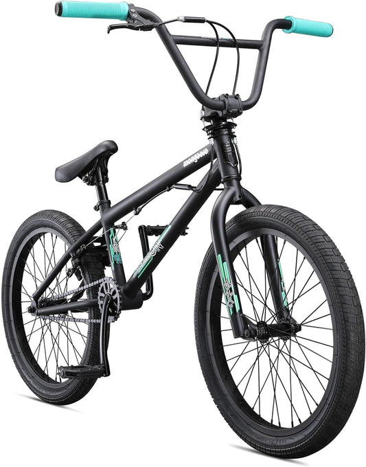 Legion Kids Freestyle Sidewalk BMX Bike, Beginner Riders, Boys and Girls, 16-20-Inch Wheels, Hi-Ten Steel Frame, Micro Drive BMX Gearing