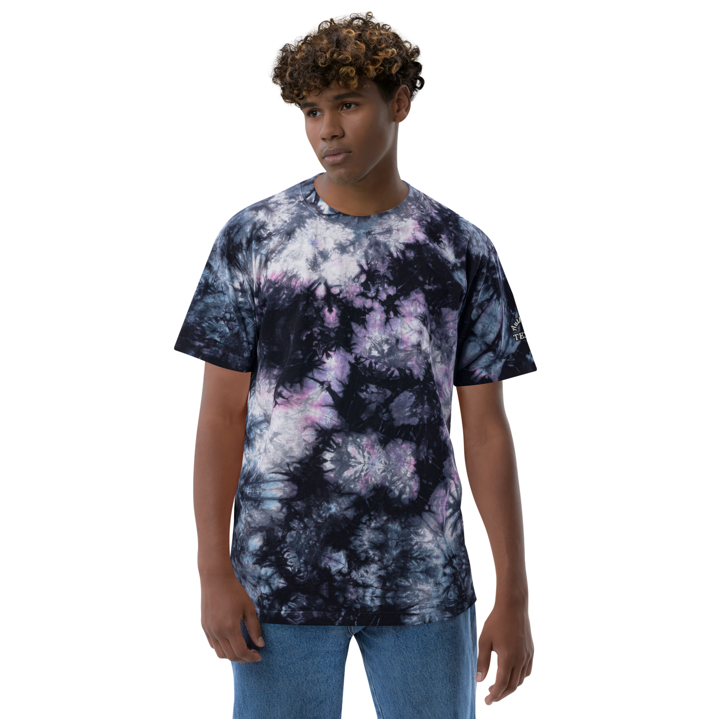 Oversized tie-dye t-shirt